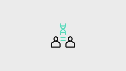 Cloning Animated Icon Stock Footage 320226083