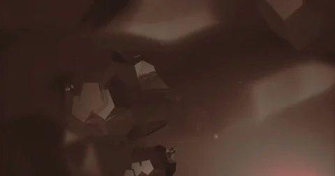 Close up 3D visualization of brown fecal matter in human bowels Stock Footage