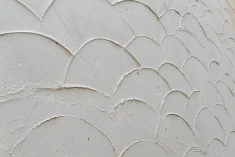 Close up of an abstract architectural backdrop featuring decorative, curved.. Stock Photos