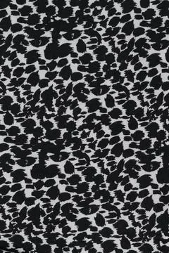Close up of abstract black white pattern on fabric Stock Photos