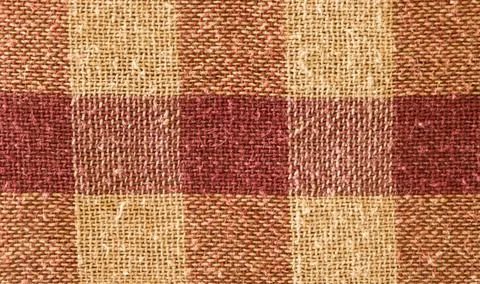  Close up abstract of block checked shape cotton print fabric background. ... Stock Photos