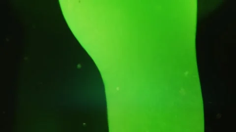 Close up abstract macro shots of green lava lamp background Stock Footage 267315276