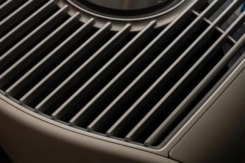 Close Up Abstract Metallic Grate Pattern Texture Industrial Design Backgrou.. 스톡 사진