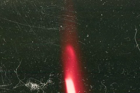 Close up abstract red flame scratched surface. High quality photo Stock Photos