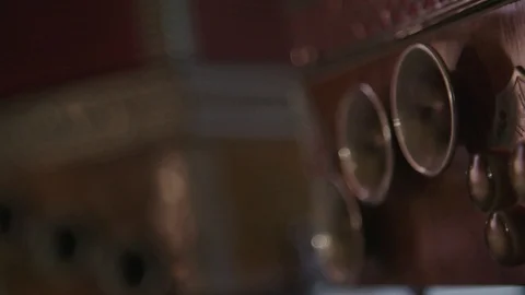 Close up of accordion Stockbeeldmateriaal 89343471