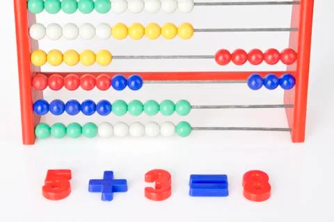 Close-up of an addition Foto stock