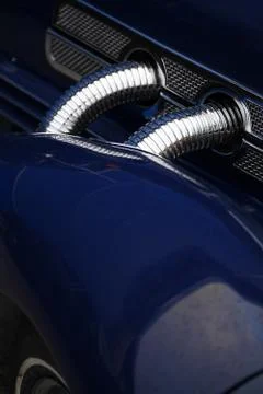 Close up of air intake Stock Photos