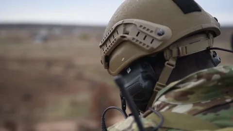 Close Air Support Training with U.S. and German airmen Stock Footage 83646185