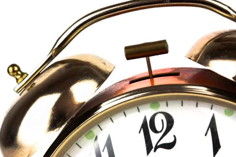 Close up of an alarm clock Foto stock