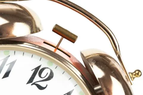 Close up of an alarm clock Stock Photos