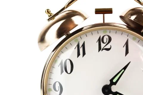 Close up of an alarm clock Stock Photos