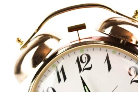 Close up of an alarm clock Stock Photos
