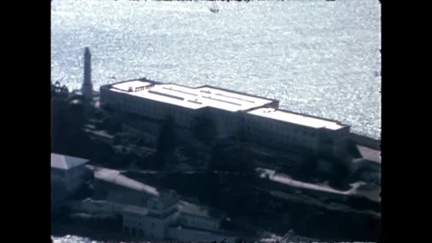 Close-up of Alcatraz Prison Video stock 276292141