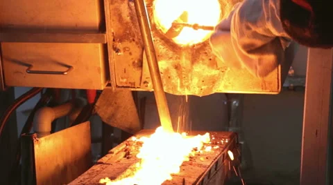 Close up of alloy casting Stock Footage 50500718
