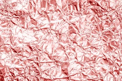 Close up of aluminum foil pattern, Backgrounds Stock Photos