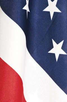 Close-Up Of American Flag Stock Photos