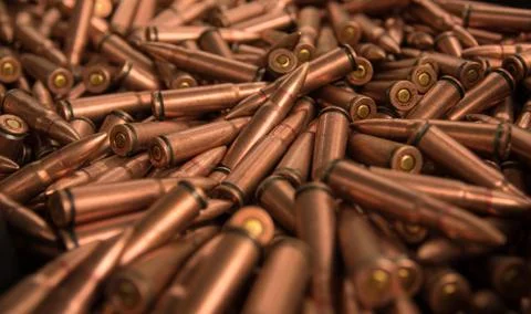 Close up of ammunition Stock Photos