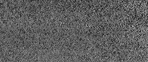 Close-up of analog TV screen static noise 5.7K scope video Stock Footage 301098304