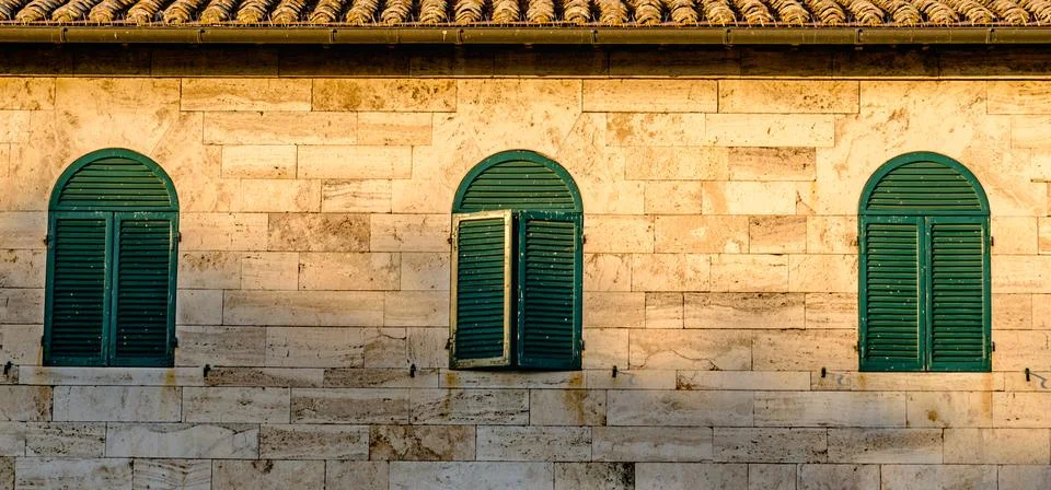 Close up of an ancient building Stock Photos