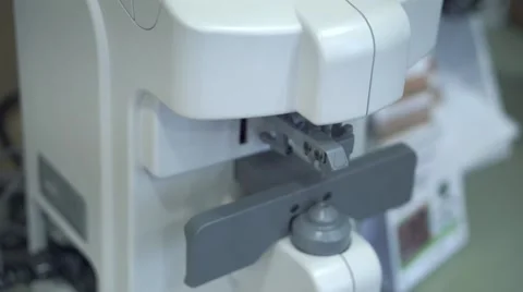 Close up and details of a professional optical equipment Stock Footage 56574735