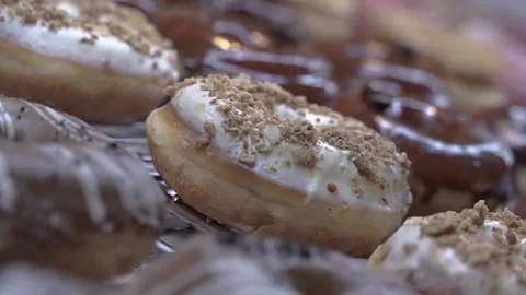Close up and donut bokeh Stock Footage 265789411