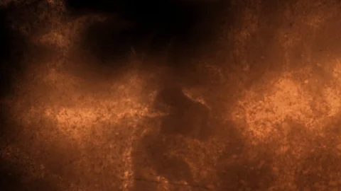 Close up and hazy fire flames Stock Footage 122178797