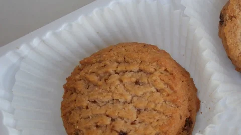 Close and zoom cookie. Stock Footage 103360911