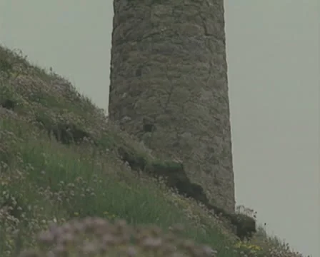 Close up and zoom out of tower Stock Footage 8912423