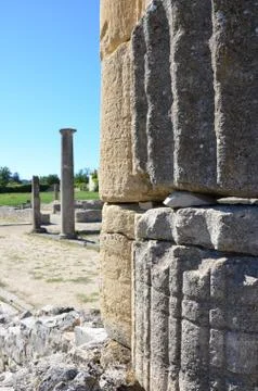 Close antique column Fotos de archivo