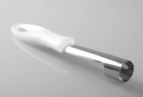 Close up of apple corer Stock-Fotos