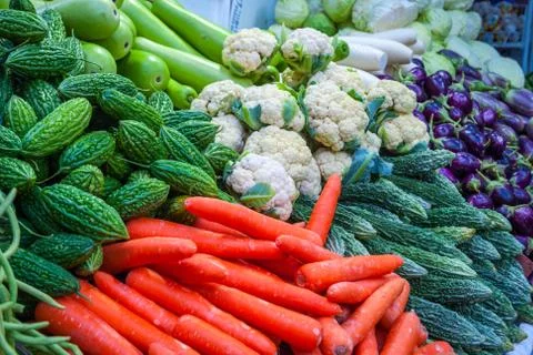 Close-up of asian vegetables Stock Photos