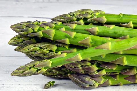 Close up of asparagus Foto stock