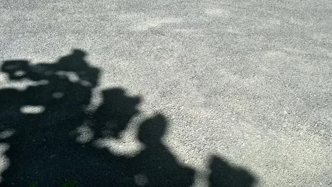 Close up of asphalt background with shadows Stock Photos