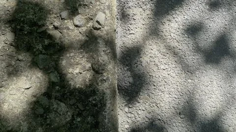 Close up of asphalt background with shadows Stock Photos