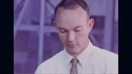 Close-Up Of Astronaut Michael Collins Stock Footage