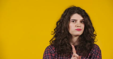 Close-up attractive plus-size model posing Stockbeeldmateriaal 131608884