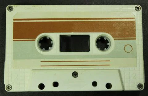 Close-Up Of Audio Cassette Stock Photos