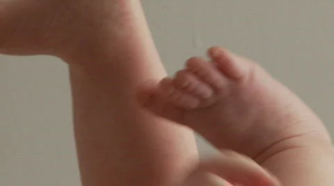 Close Up Baby Stock Footage 845190