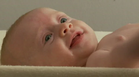 Close Up Baby Stock Footage 845191