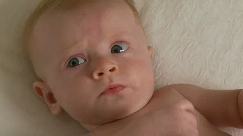 Close Up Baby Stock-Footage 845196