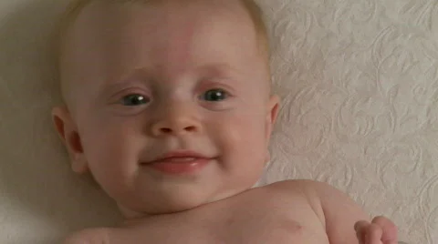 Close Up Baby Stock Footage