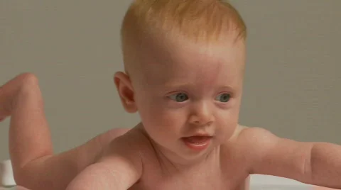 Close Up Baby Stock Footage 845205