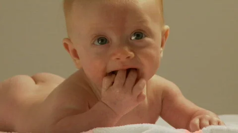 Close Up Baby Stock Footage 845214