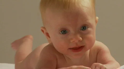 Close Up Baby Stock Footage 845217