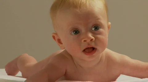 Close Up Baby Stock Footage 845219