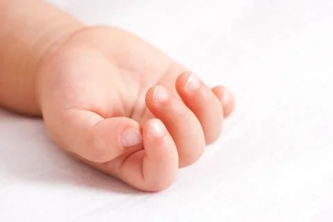 Close up of baby's hand Stock Photos