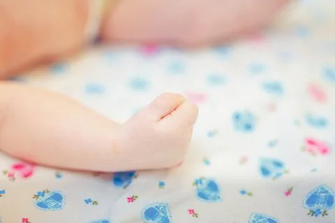 Close-up of baby's hand Stock Photos