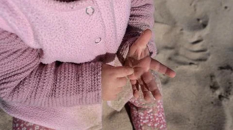 Close up of a baby's hands Stock Photos