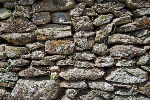 Close up background and surface of wall and floor tile made of big granite rock  Foto stock