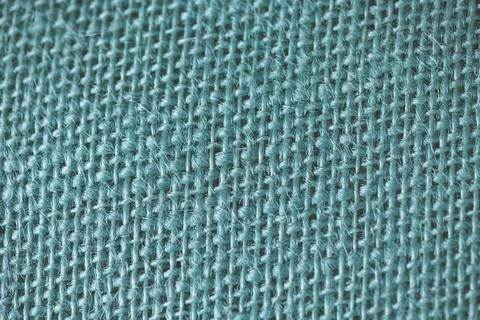 Close up background, blue fabric texture, thread weave, textile texture, pe.. Stock Photos